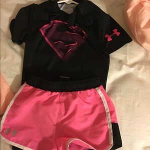 Under Armour Matching Sets - Under armour girls set Under Armour Matching Sets - Under armour girls set